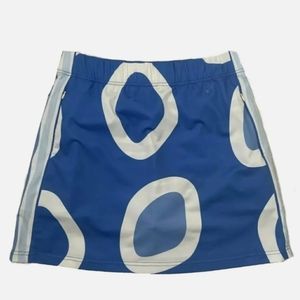 Gretchen Scott Blue & White Geometric Golf Skorts Size Small